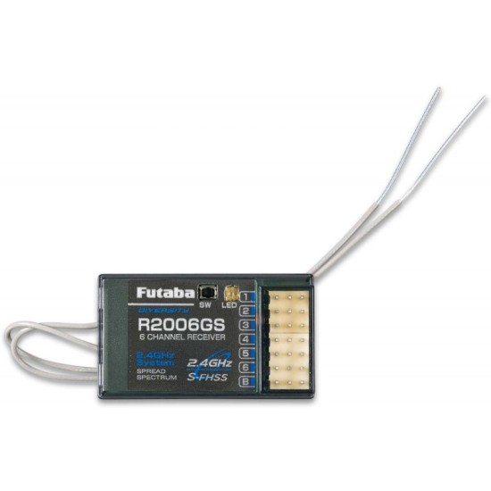 Receptor 2,4Ghz de 6 canales