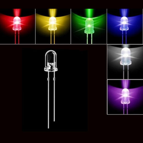Luces Led especial barco cebador 5mm 6v-12v